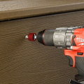 Fascia Screw Being Installation