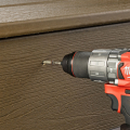 Fascia Screw Being Installed