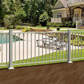 Fortress Al13 Plus Colonial Flat Accent Top Rails Installed