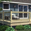 Baroque Face-Mount Balusters Installed