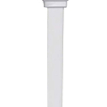 Deckorators Clubhouse Square Aluminum Balusters - Matte White
