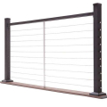 Deckorators Contemporary Cable Top Rail - Textured Black