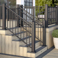 Deckorators 4x4 Aluminum Post Kits - Textured Black Installed