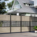 Deckorators Privacy Screen - Pier Panel With Gray Slats