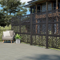 Deckorators Privacy Screen Posts With Wildwood Panels