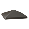 The Deck Store Metal Point Post Caps - Pewter