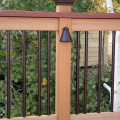 Dekor Round Aluminum Balusters Installed