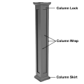 DekPro Prestige Column Wrap Parts Diagram