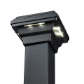 DekPro Effex Solar Post Cap - 2in Black Underside