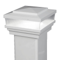 Island Scallop Lens LED Low Voltage Post Cap