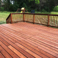 EXPERT Stain &amp; Seal Semi-Solid Stain - Auburn Stained Deck