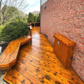 EXPERT Stain & Seal Transparent Stain - Honey Stained Deck