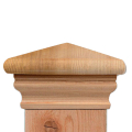 Federal Slip Over Post Cap by Nantucket - Western Red Cedar