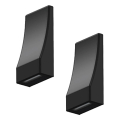 Fortress Accents Vertical LED Post Light - Black Sand