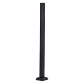 Al13 Home Aluminum Posts - 2x36 Black Sand Blank Post