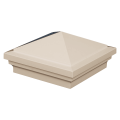 Colonial Pyramid Post Cap - Beige
