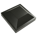 Impression Rail Express 4" Post Cap - Black