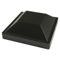 Impression Rail Express 4" Post Cap - Black