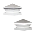 Iris Anello Led Post Light - White