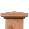 Nantucket Martha's Vineyard Non-Slip Over Post Cap - Western Red Cedar