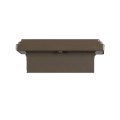 Aurora Mini Flat Top Post Cap - 2" - Bronze