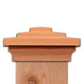 Beachwalk Slip Over Post Cap - California Redwood