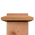 Nantucket Post Cap - Western Red Cedar