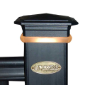 Timbertech LED Post Cap Light Module Installed