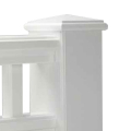 Azek Premier & Trademark Rail Post Sleeve - White
