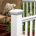 Timbertech Radiance Express Post Cap - Coastal White
