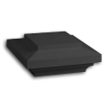 Timbertech RadianceRail Express Island Post Cap - Black