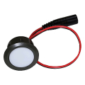Recessed LED Deck Lights With Trim Rings - Brown