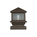 Aurora Sirius Pyramid Post Cap Light Bronze