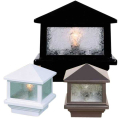 Aurora Sirius Pyramid Post Cap Lights