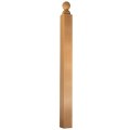 Square Ball Top Newel - Full Size