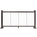 Finished Bronze Impression Rail Express Vertical Cable Rail Kits - Top Rail Sold Separately