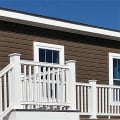 Timbertech Statement PVC Rail Post Skirts On Deck