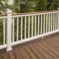 Trex Transcend White Rail and Baluster Kit Installed