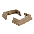 Trex Transcend Rope Swing Post Skirt Unassembled
