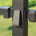 Trex Wedge Post Light Installed