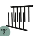 Prestige Aluminum Level Rail Kit by DekPro