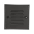 Highpoint Yellow Stone Recessed Step Light - Black