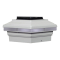 Zena Solar Post Cap Light - White